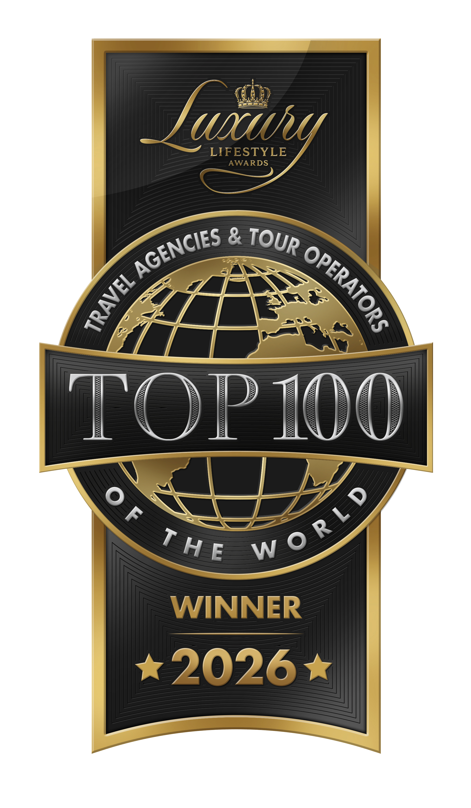 Luxury Lifestyle Award - TOP 100 Luxury Travel Agency